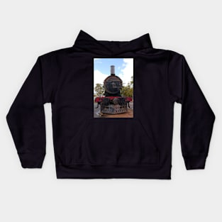 Rusting Steam Train Kids Hoodie